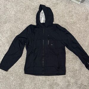 Paradox Men's Black Raincoat with Hood